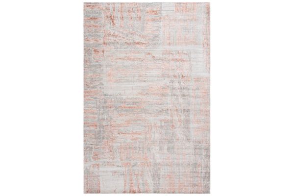 Safavieh Bedford Collection Eneida Grey/Rust 10' x 14' Hand Loomed Rug