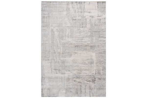 Safavieh Bedford Collection Eneida Grey/Charcoal 6' x 9' Hand Loomed Rug