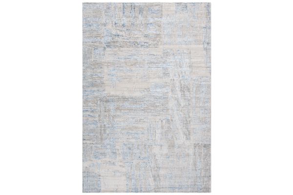 Safavieh Bedford Collection Eneida Grey/Blue 9' x 12' Hand Loomed Rug