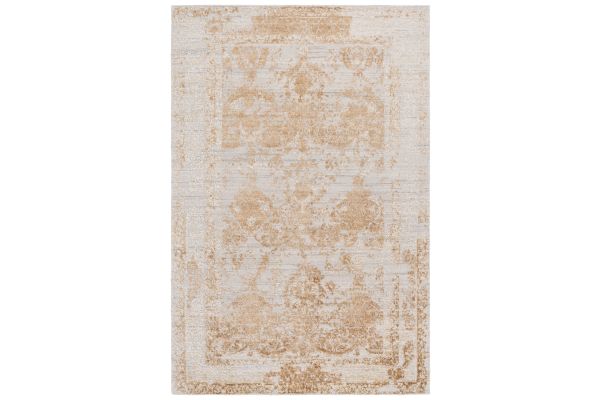 Safavieh Bedford Collection Malve Beige/Gold 8' x 10' Hand Loomed Rug