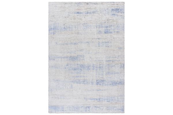 Safavieh Bedford Collection Rozalina Grey/Blue 6' x 9' Hand Loomed Rug
