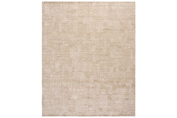 Safavieh Bedford Collection Trijntje Beige 8' x 10' Hand Loomed Rug