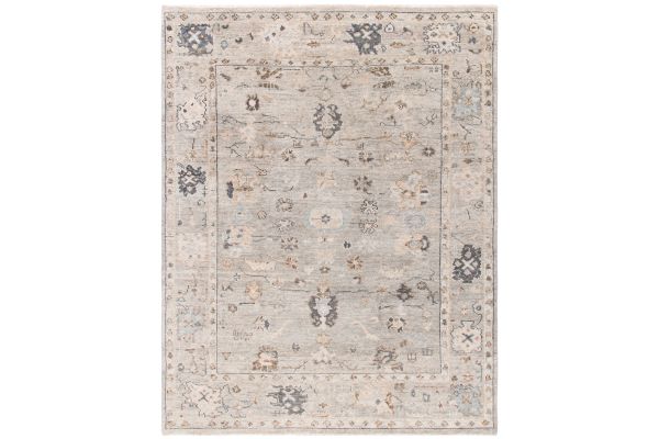 Safavieh Samarkand Collection Sasja Grey 10' x 14' Hand Knotted Rug
