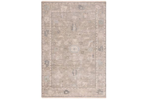 Safavieh Samarkand Collection Sasja Grey 6' x 9' Hand Knotted Rug