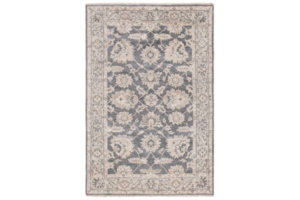 Safavieh Samarkand Collection Gottholde Dark Grey/Beige 8' x 10' Hand Knotted Rug