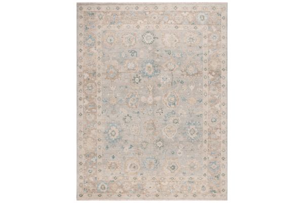 Safavieh Samarkand Collection Tawni Grey/Gold 8' x 10' Hand Knotted Rug