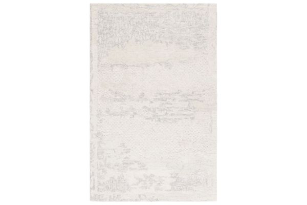 Safavieh Harvest Collection Dylis Silver/Ivory 4' x 6' Hand Tufted Rug