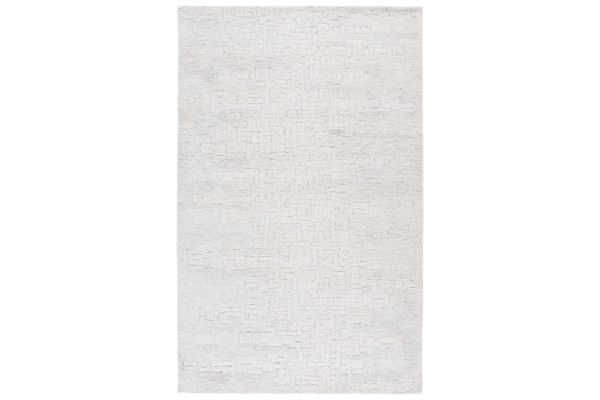 Safavieh Harvest Collection Etlena Silver/Ivory 5' x 8' Hand Tufted Rug