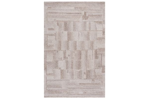 Safavieh Harvest Collection Noora Taupe 8' x 10' Hand Tufted Rug