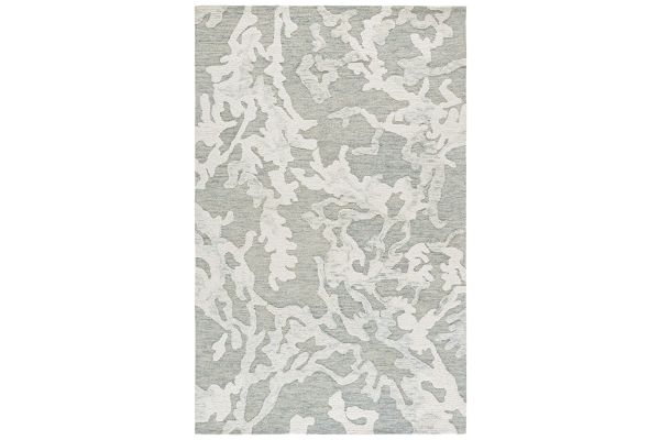 Safavieh Harvest Collection Marjoke Light Grey/Ivory 6' x 9' Hand Tufted Rug