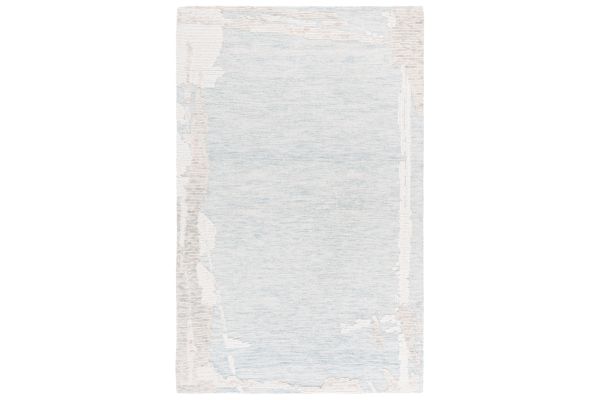 Safavieh Harvest Collection Mariyka Light Blue/Ivory 5' x 8' Hand Tufted Rug