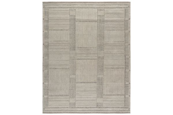 Safavieh Harvest Collection Jeka Silver/Grey 8' x 10' Hand Tufted Rug