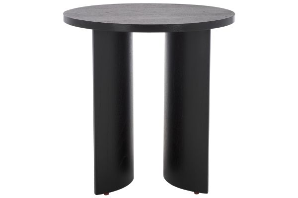 Audriella Round Wood Accent Table