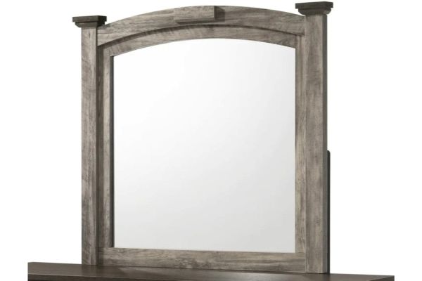 Ella-Mae Grey Dresser Top Mirror