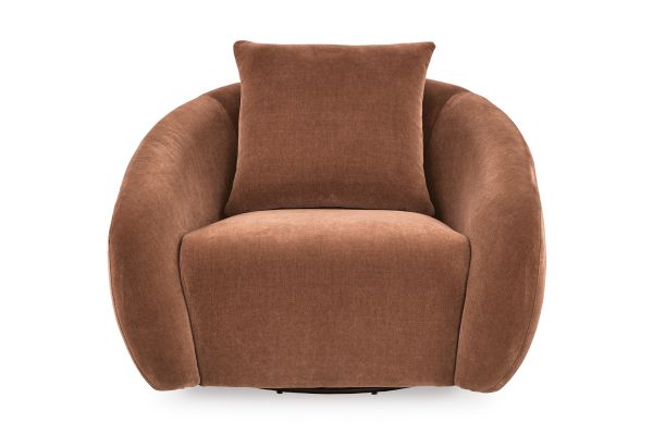 Yahya Sienna Swivel Accent Chair