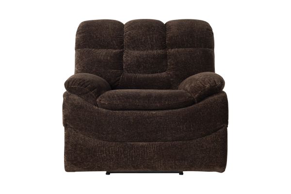 Andy Chocolate Dual Power Recliner