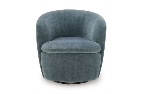 Leemont Mist Swivel Accent Chair