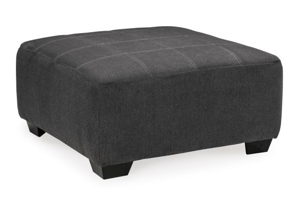 Ambee Slate Oversized Accent Ottoman
