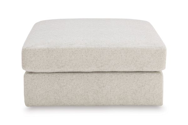 Kestrie Feathered Oversized Accent Ottoman