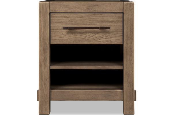 Roycroft Harvest Wood One Drawer Nightstand