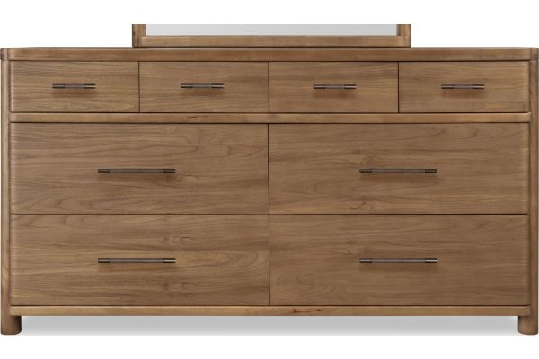 Hollis Cabin Glow Eight Drawer Dresser
