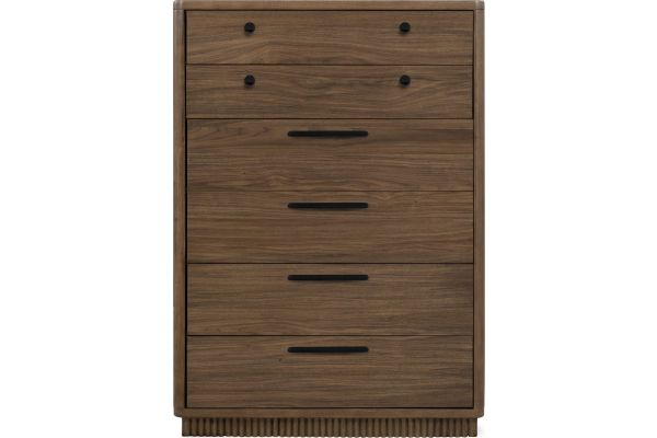 Ravelle Walnut Grove Six Drawer Chest