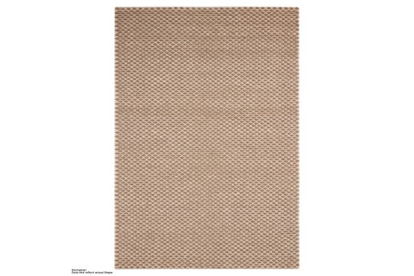 Natural Luxe Double Knot Brown Ivory 5'3