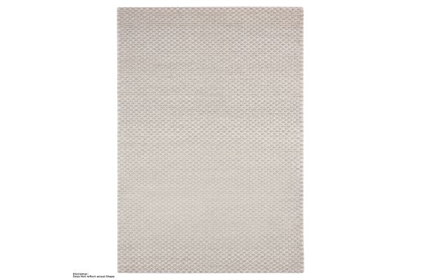 Natural Luxe Double Knot Ivory Ice Blue 9'8