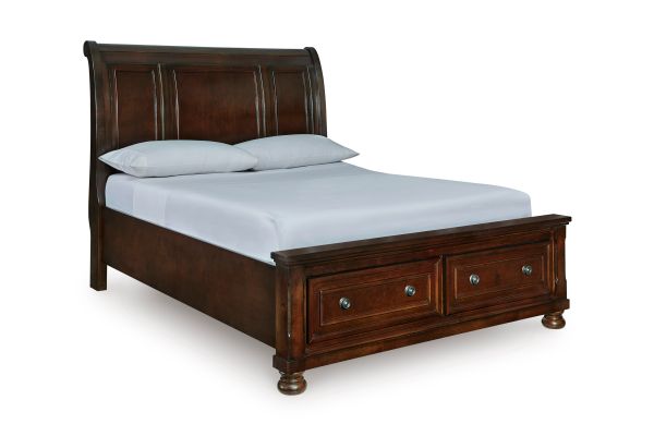 Porter Queen Sleigh Storage Bed