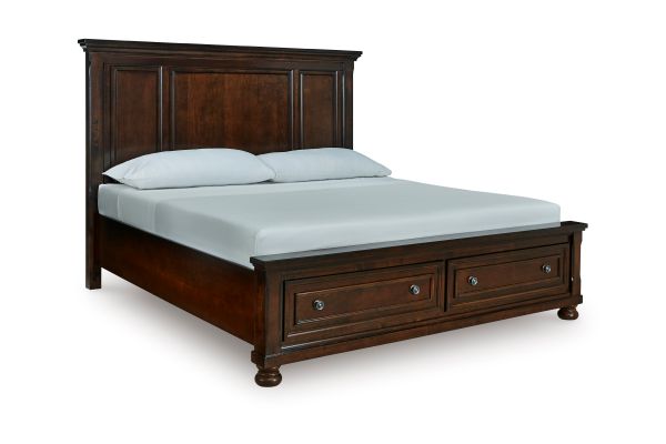 Porter King Panel Storage Bed