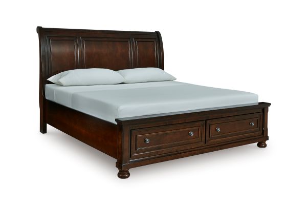 Porter King Sleigh Storage Bed