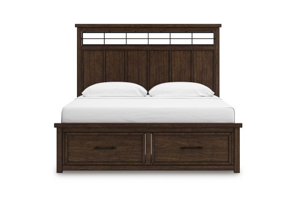 Taffenbrook King Panel Storage Bed