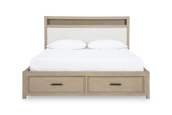 Calmoro King Bookcase Bed