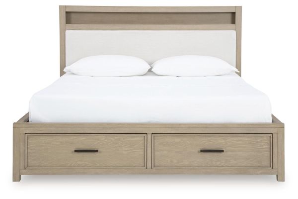 Calmoro California King Bookcase Bed