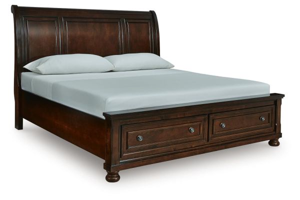 Porter California King Sleigh Storage Bed