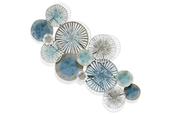 Indigo Plates Wall Decor