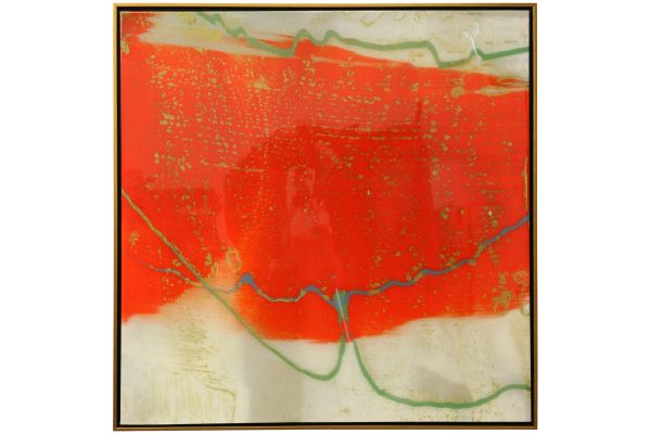 Red Radiance Wall Decor