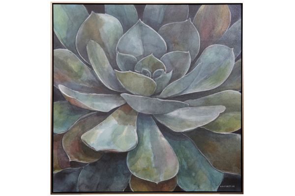 Rustic Suculent Wall Decor