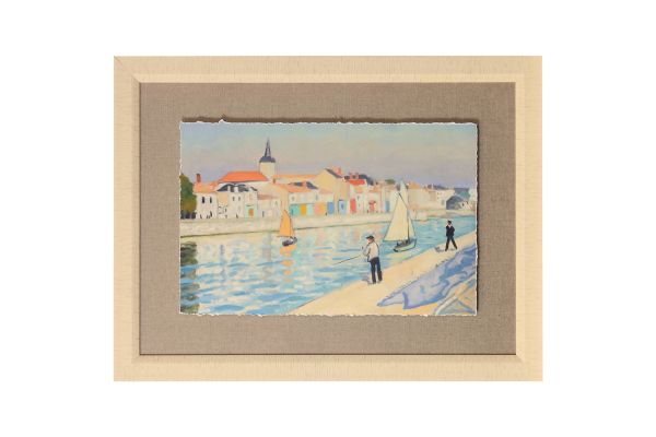 Spanish Canal Wall Decor