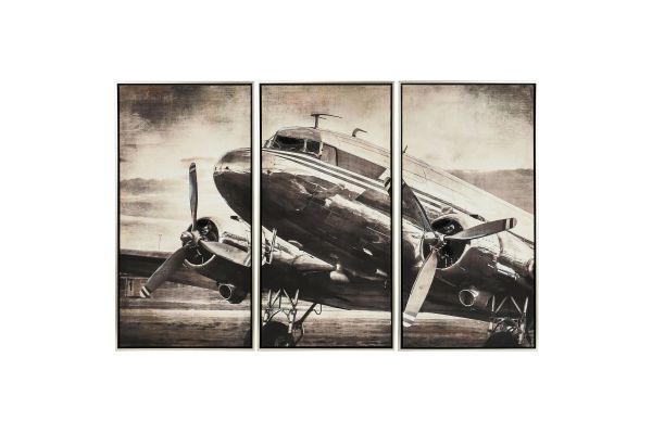 Vintage Airliner Wall Decor