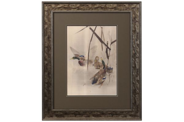 Woodland Mallards Wall Decor