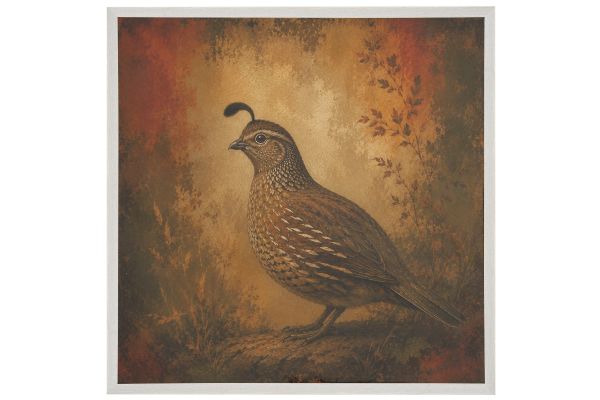 Woodland Quail Reverie Wall Decor