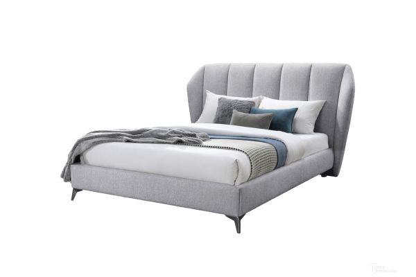 Dona Silver King Bed