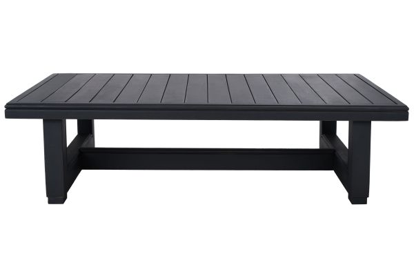 Montford Black Aluminum Coffee Table
