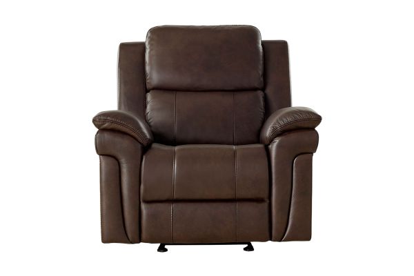 Beau Brown Dual Power Recliner