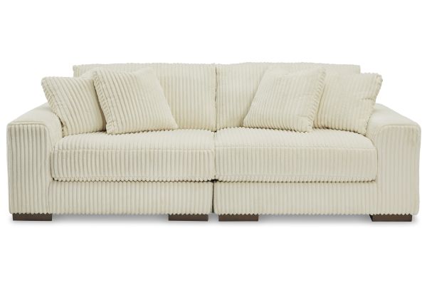 Lindyn Ivory 2-Piece Sectional Sofa