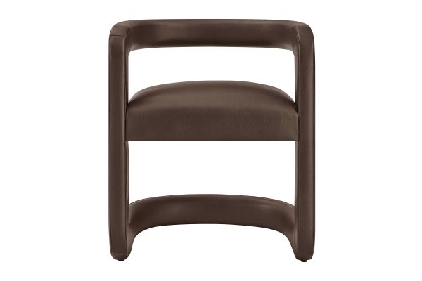 Winslow Espresso Premium Vegan Leather Dining Chair