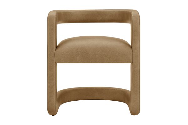 Winslow Toast Premium Vegan Leather Dining Chair