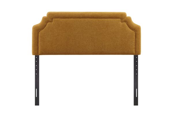 Magnolia Copper Upholstered Fabric Full Size Headboard
