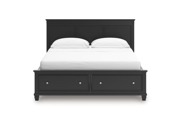 Lanolee California King Panel Storage Bed